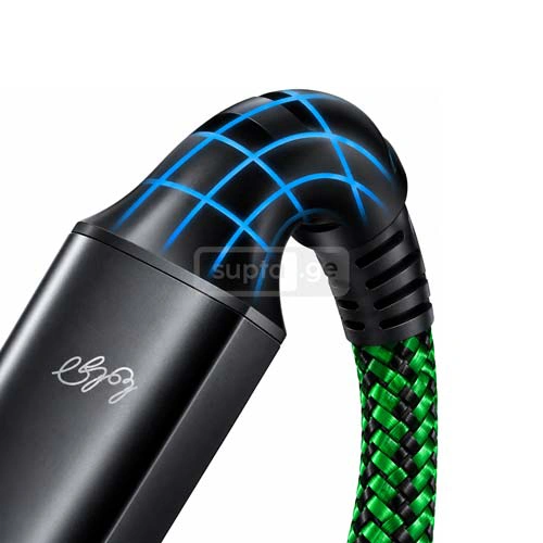 TENE-ტენე სწრაფი დამტენი კაბელი USB-A to Lightning 1.3მ 10.5W